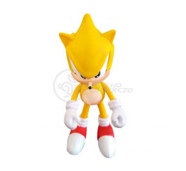 Kit Conjunto Brinquedo 3 Bonecos Metal Super Sonic Knuckles Coleção