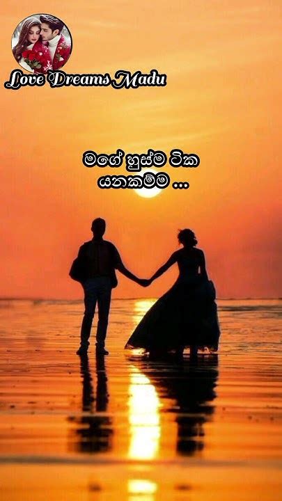 හුස්ම ටික යනකම් ඔයා ලග ඉන්නයි ඕනේ ️ ️ ️ Love Adarawadan