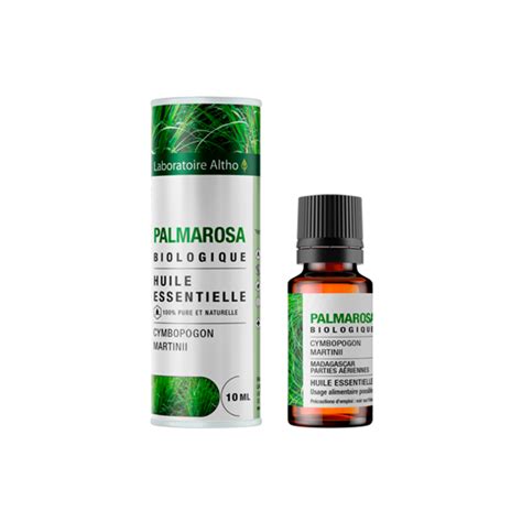 Aceite Esencial De Palmarosa De Laboratoire Altho 10ml Adonia Natur