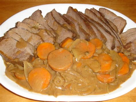 Comfort Pot Roast For The Crock Pot Recipe Genius Kitchen