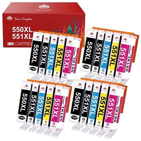 Toner Kingdom Cartouche D Encre Compatible Avec Canon Pg Xl