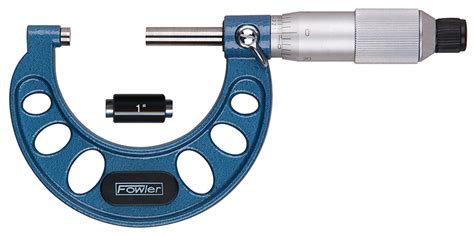 Fowler Outside Inch Micrometer Nicol Scales