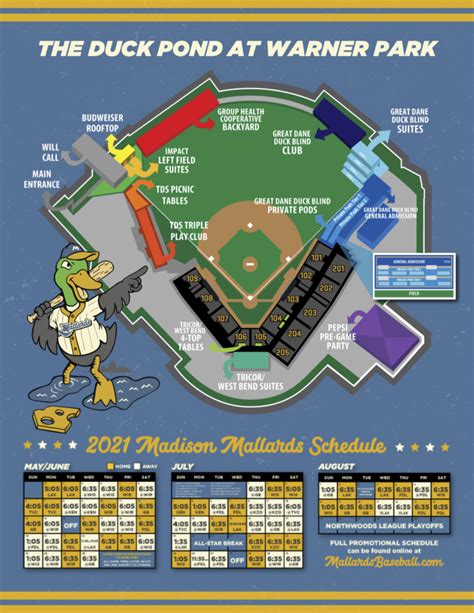 Madison Mallards Schedule - BAHIA HAHA