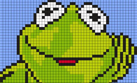 Kermit Pixel Art 32x32