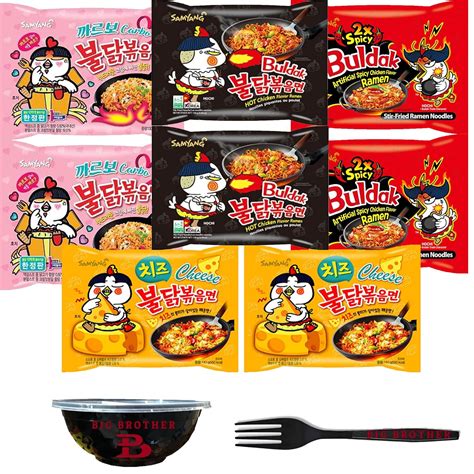 Samyang Buldak Noodle Buldak Ramen Variety Bundle