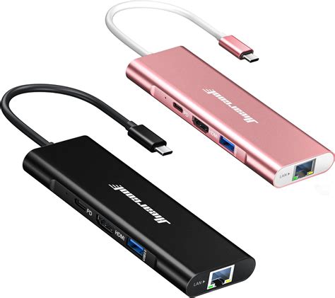 Amazon Hiearcool Usb C Hub Ethernet Usb C K Hz Hdmi Adapter