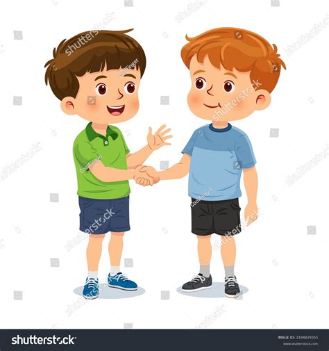 Two Boys Clip Art