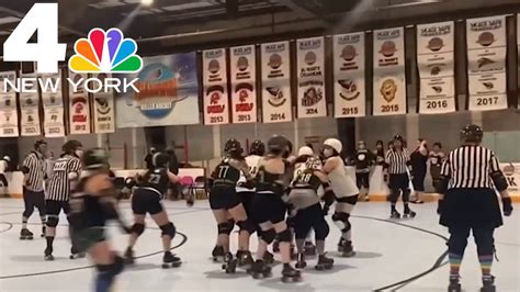 Long Island Women S Roller Derby Team Sues Over County S Trans Athlete