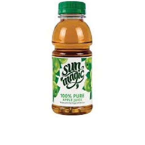 Sunmagic Pure Apple Juice 330ml Approved Food