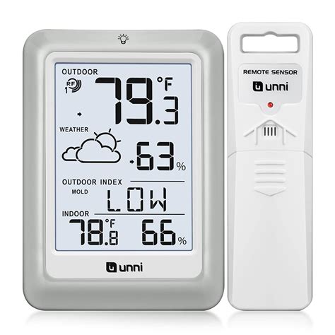 Amazon Indoor Outdoor Thermometer Hygrometer Wireless Weather