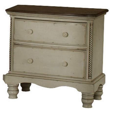 Hillsdale Wilshire Antique White Nightstand 1172 771