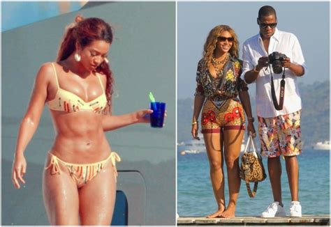 Beyonce`s height, weight. She is not gifted with thin body