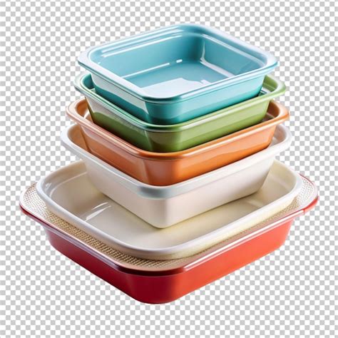 Baking Dishes Transparent Background Premium Ai Generated Psd