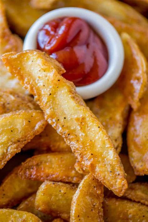 KFC Potato Wedges (Copycat) - Dinner, then Dessert