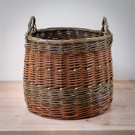 Log Storage Basket Workshop Day The Basketmakers Association