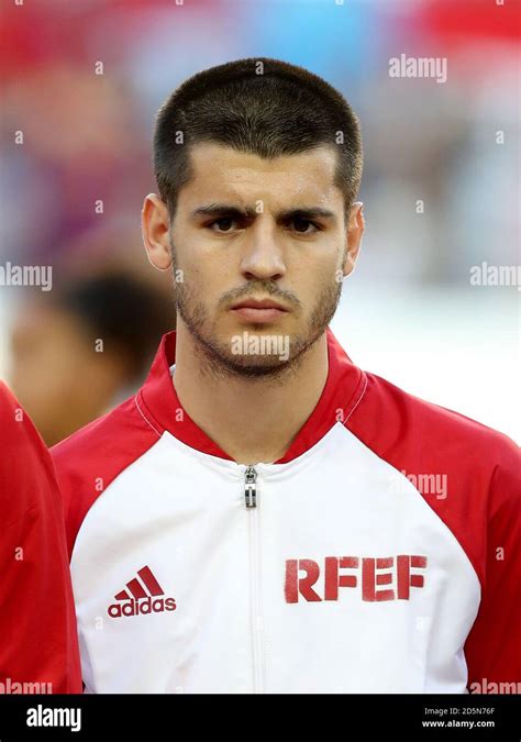 Spain S Alvaro Morata Stock Photo Alamy