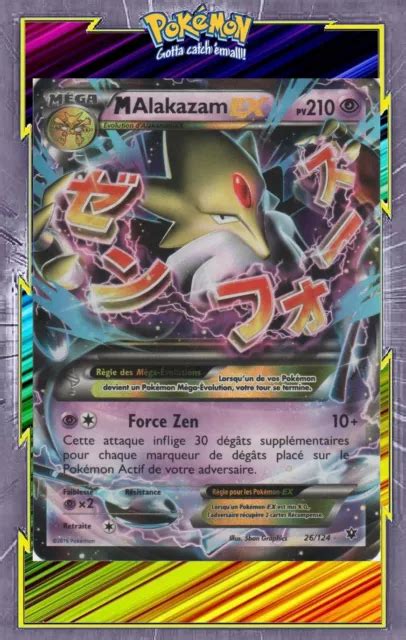 M Alakazam Ex Xy Impact Des Destins Carte Pokemon Neuve