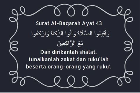 Detail Surat Al Baqarah 43 Koleksi Nomer 9