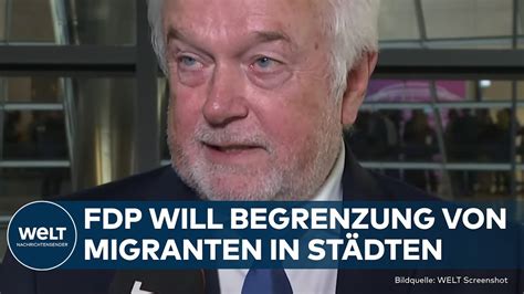 FDP VIZECHEF KUBICKI Ein Viertel Einer Stadt Darf Nicht Mehr Als 25