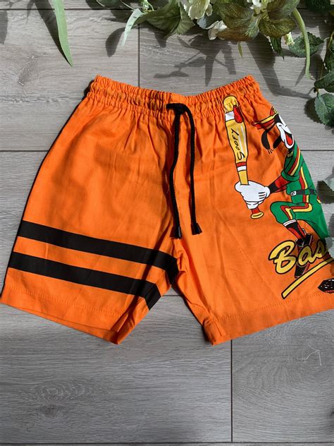 Vintage American Wear Disney Goofy Baseball Shorts Etsy Hot Sex