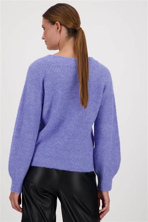 Pull lilas à col en V de JDY 3165129 e5