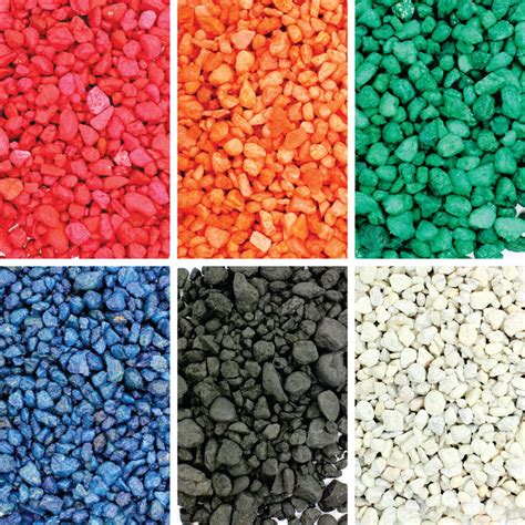 Coloured Gravel - Pack of 6 Tubs | Mosaics - CleverPatch - Art & Craft ...