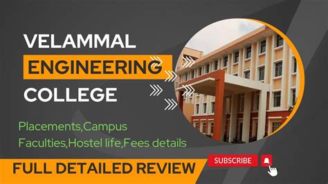 Velammal Engineering College Full Details📝 Counsellingcode Placement