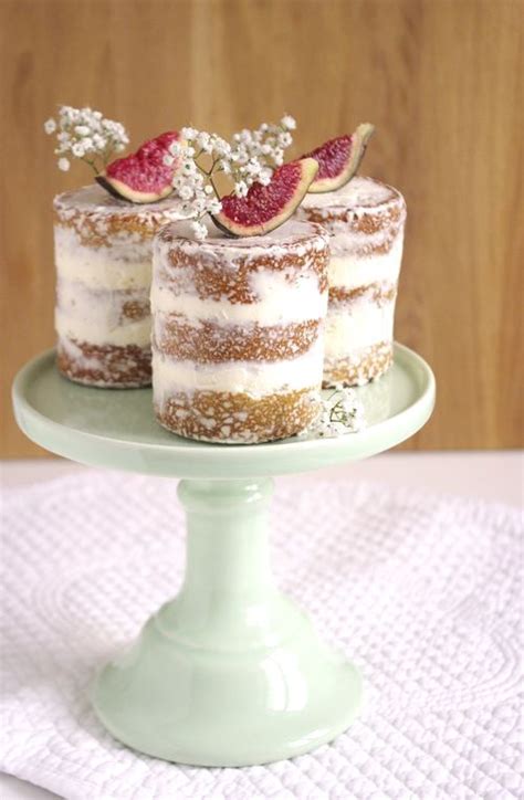 Naked Cakes Figue I Love Cakes Receta Postres Elegantes