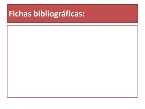 Ejemplos De Fichas Bibliográficas 1