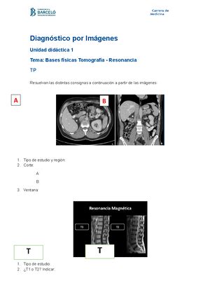 TP 1 Posición anatómica planos ejes y huesos Anatomía Normal Unidad