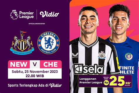 Jadwal Link Streaming Newcastle Vs Chelsea Liga Inggris 23 24 Vidio