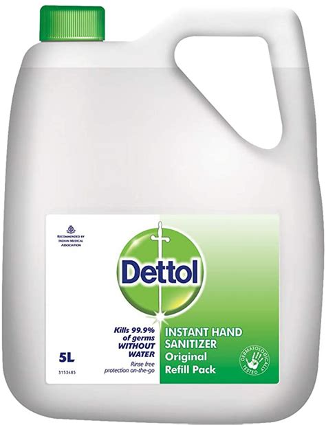 Dettol Original Germ Protection Alcohol Based Hand Sanitizer Refill Jar