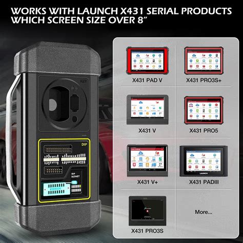 V10 80 Launch X431 GIII X PROG 3 Immobilizer Key Programmer Supports MQB