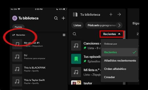 Cómo Cambiar Orden de Playlist Spotify Tunelf