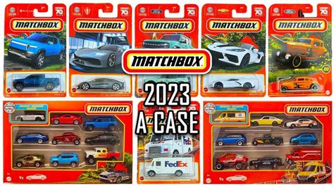 Preview Matchbox 2023 A Case Cars 9 Pack Set Super Chase Upcomings