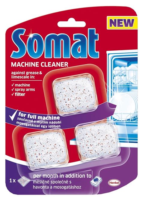 Somat Kapsu Ki Do Czyszczenia Zmywarki Machine Cleaner Szt