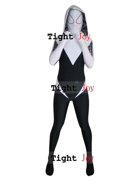 Cretsiz Kargo R Mcek Gwen Stacy Spandex Likra Zentai R Mcek Adam Kost M