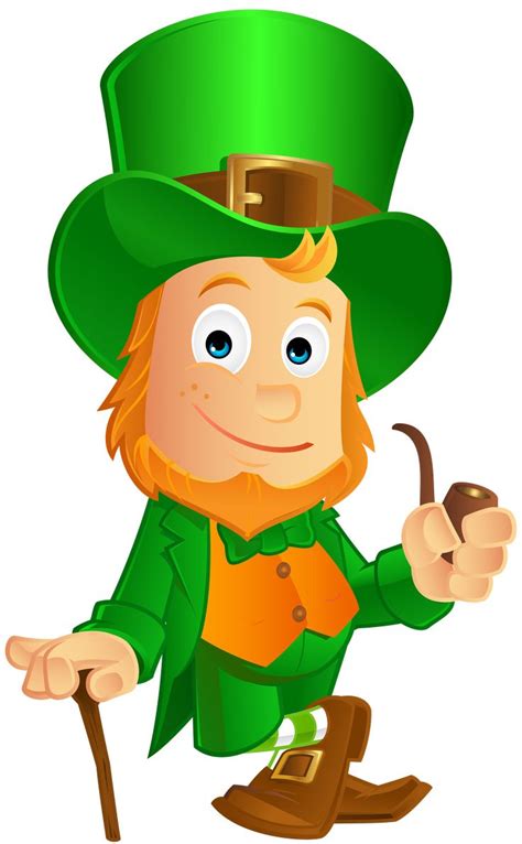 St Patrick S Day Leprechaun Clip Art Image Saint Patricks Day Art Leprechaun Pictures St