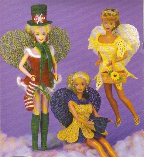 Whimsical Crochet Tooth Fairy Doll Patterns For Fashion Dolls