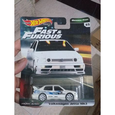 Hot Wheels Fast And Furious Volkswagen Jetta Mk3 Blanco Shopee México