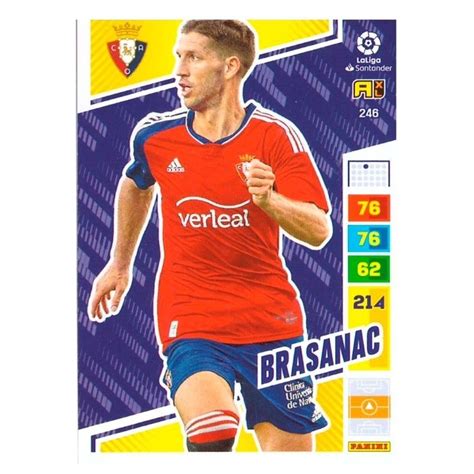 Venta Trading Card Brasanac Osasuna Panini Adrenalyn XL Liga Santander 2023