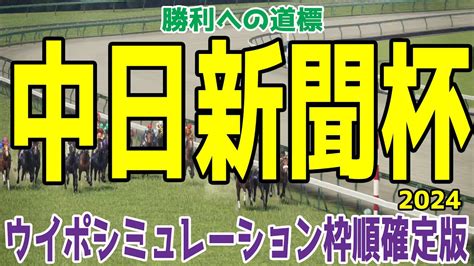 中日新聞杯2024 枠順確定後ウイポシミュレーション【競馬予想】【展開予想】ロードデルレイ コスモキュランダ デシエルト キングズパレス