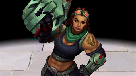 Resistance Illaoi Detailed Skin Spotlight League Of Legends YouTube