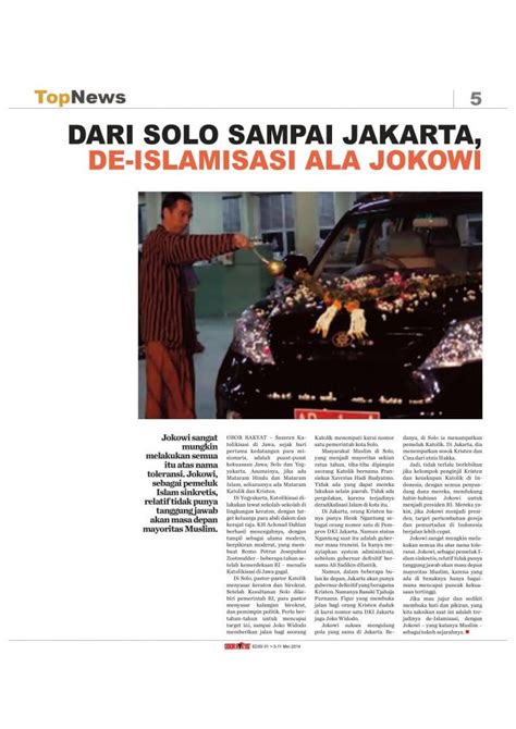 Tabloid Obor Rakyat 2014 Rindonesia