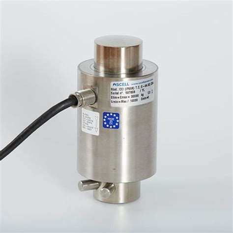 Compression Load Cell CCI K Ascell Sensor S L In Line Strain