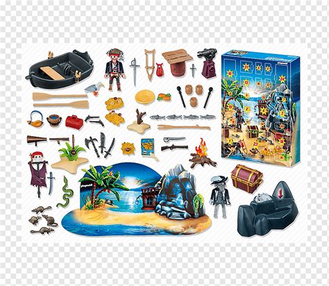 Treasure Island Advent Calendars Playmobil Piracy Toy Game Calendar