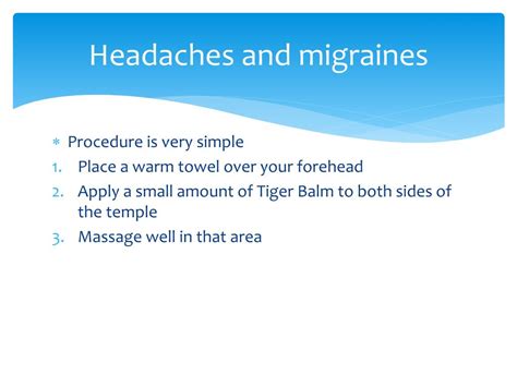 PPT - Tiger Balm PowerPoint Presentation, free download - ID:2324233