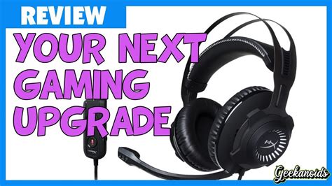 HyperX Cloud Revolver 7 1 PC PS4 Gaming Headset Review YouTube