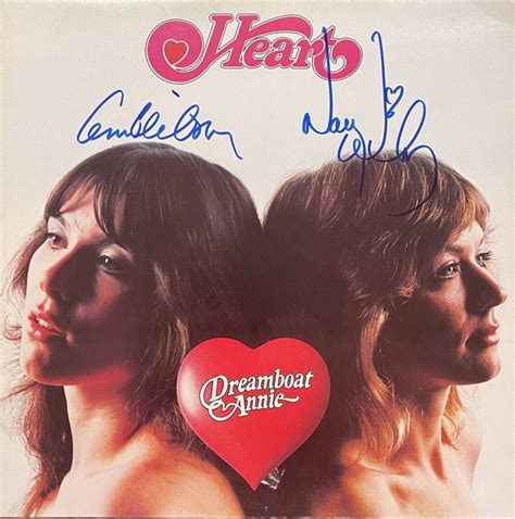 "Heart" Autographed Album "Dreamboat Annie" - YourPremierMemorabilia