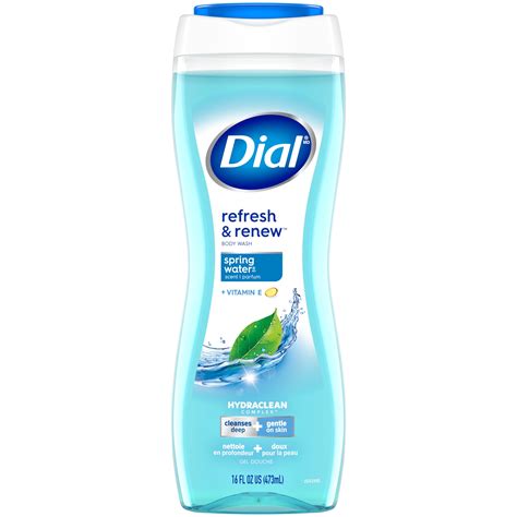 Dial Body Wash Refresh And Renew Spring Water 16 Fl Oz